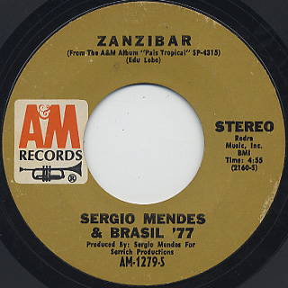 Sergio Mendes & Brasil '77 / Zanzibar