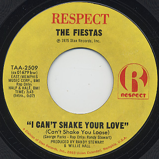 Fiestas / I Can't Shake Your Love (Can't Shake You Loose)
