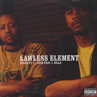 Lawless Element / Rules Pt. 2 c/w Love front