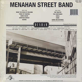 Menahan Street Band / Make The Road By Walking (LP) back