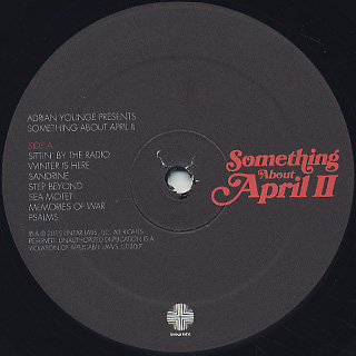 Adrian Younge / Presents Something About April II label