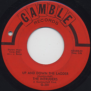 Intruders / (We'll Be) United c/w Up And Down The Ladder back