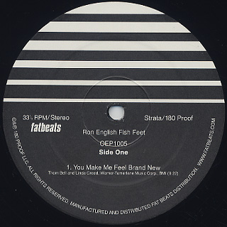 Ron English / Fish Feet (2LP) label
