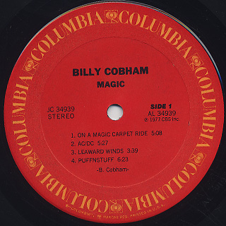 Billy Cobham / Magic label