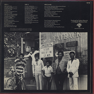 Fatback Band / Let's Do It Again back
