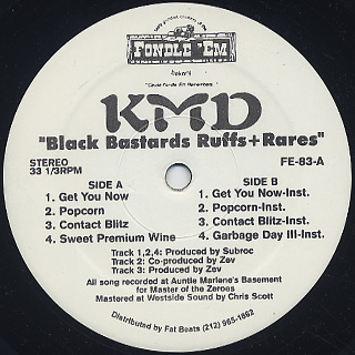 KMD / Black Bastard Ruffs + Rares