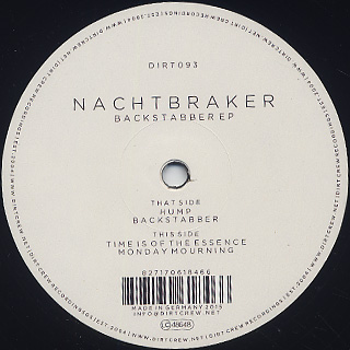 Nachtbraker / Backstabber EP front