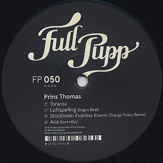 Prins Thomas / Toransu label