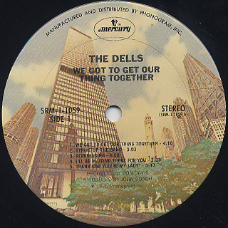 Dells / We Got To Get Our Thing Together label