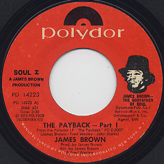 James Brown / The Payback Part I