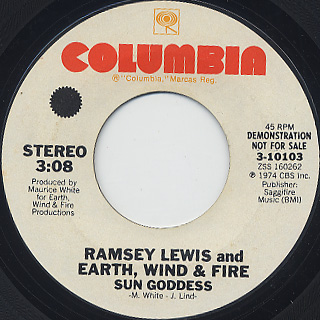 Ramsey Lewis and Earth, Wind and Fire / Sun Goddess