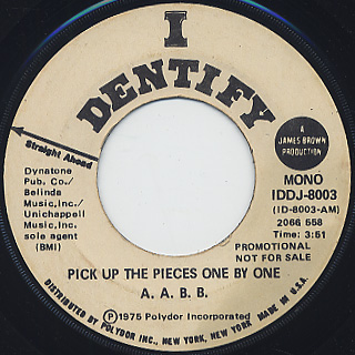 A.A.B.B. / Pick Up The Pieces One By One front
