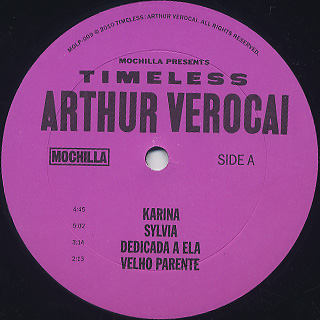 Arthur Verocai / Timeless label