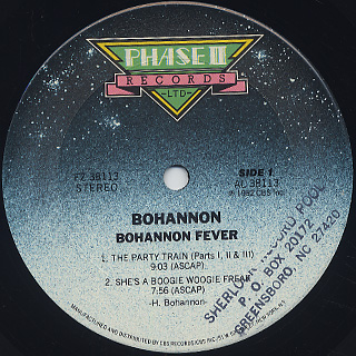 Bohannon Phase II Bohannon Phase II