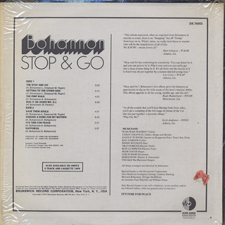 Bohannon / Stop & Go back