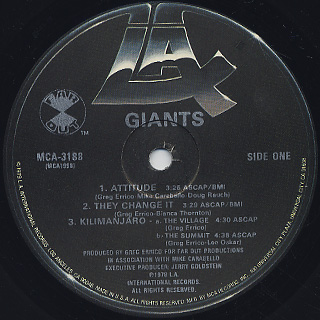 Giants / S.T. label
