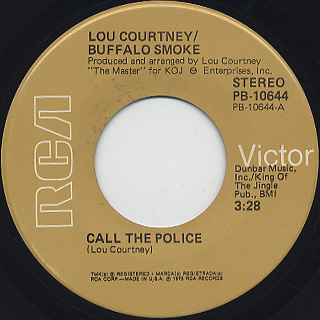 Lou Courtney / Call The Police c/w 911