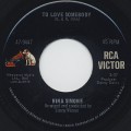 Nina Simone / To Love Somebody c/w I Can't See Nobody