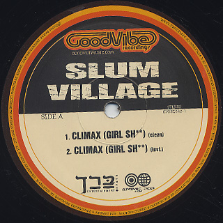 Slum Village / Climax (Girl Sh**) back