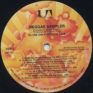 V.A. / Reggae Sampler label