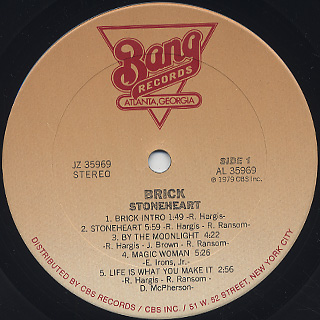 Brick / Stoneheart label