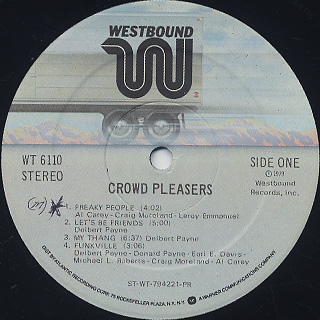Crowd Pleasers / S.T. label