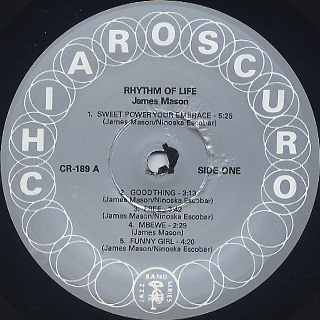 James Mason / Rhythm Of Life label