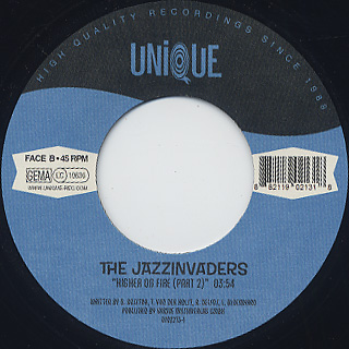 Jazzinvaders / Higher On Fire back