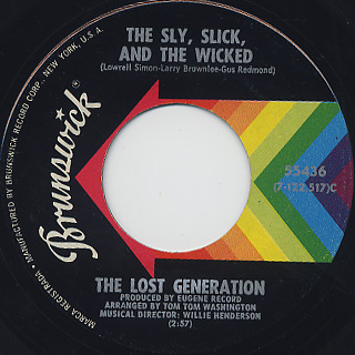 Lost Generation / The Sly, Slick, And The Wicked front