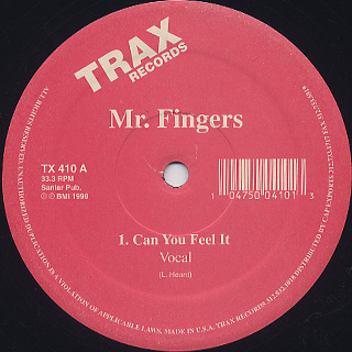 Mr. Fingers / Can You Feel It c/w Distant Planet