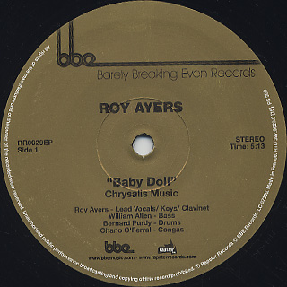 Roy Ayers / Baby Doll back