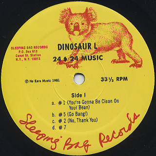 Dinosaur L / 24→24 Music label