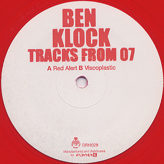 Ben Klock / Tracks From 07 front