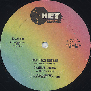 Chantal Curtis / Get Another Love label