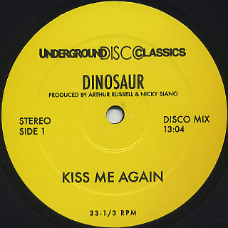 Dinosaur / Kiss Me Again front