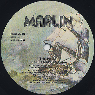 Ralph MacDonald / The Path label