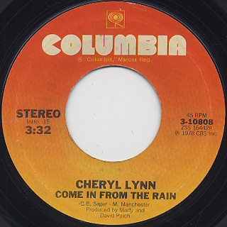 Cheryl Lynn / Got To Be Real (7