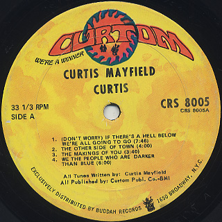 Curtis Mayfield / Curtis label