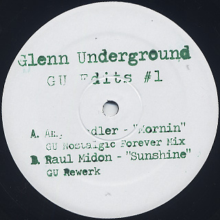Glenn Underground / GU Edits #1 back