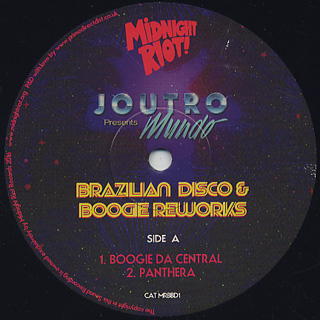 Joutro Mundo / Brazilian Boogie & Disco Vol.1
