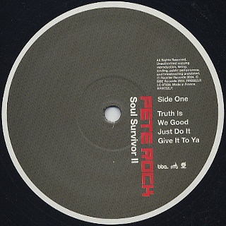 Pete Rock / Soul Survivor II (2LP) label