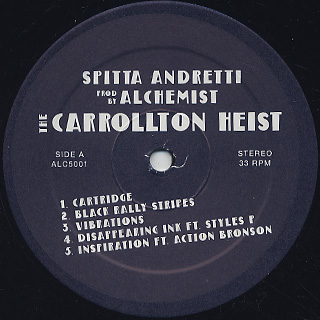 Spitta Andretti / The Carrollton Heist label