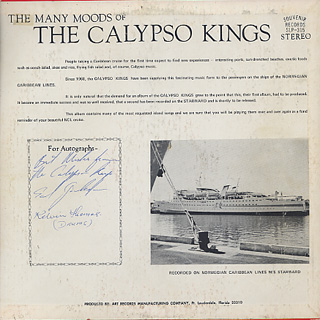 Calypso Kings / The Many Moods Of The Calypso Kings back