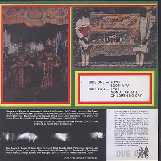 Ras Michael and The Sons Of Negus / Promised Land Sounds back