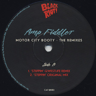Amp Fiddler / Motor City Booty Mixes back