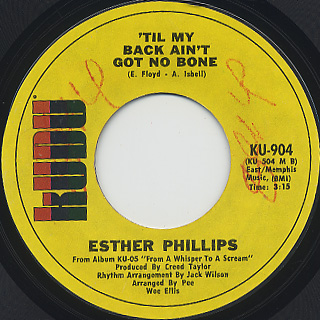 Esther Phillips / Home Is Where The Hatred Is (7