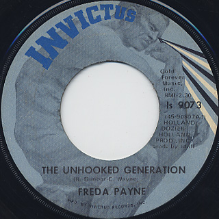 Freda Payne / The Easiest Way To Fall c/w The Unhooked Generation back