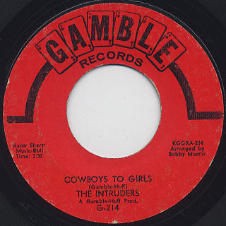 The Intruders - Cowboys To Girls The Best Of The