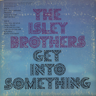 Isley Brothers / Get Into Something back