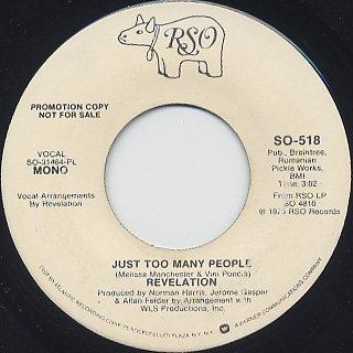 Revelation / Just Too Many People (7